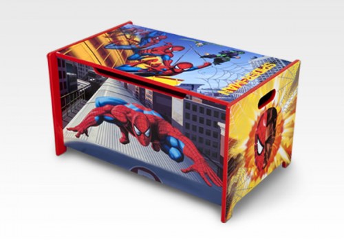 Spider-Man Wooden Toy Box