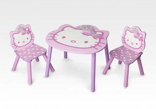 Mesa y sillas hello kitty warehouse costa