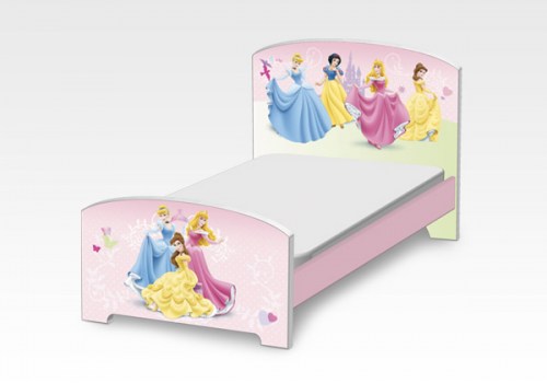 Lit Junior Princesse Disney en Bois