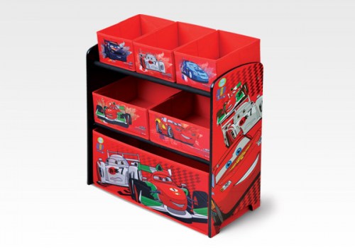 Multi-Boîte de Rangement à Jouets Cars