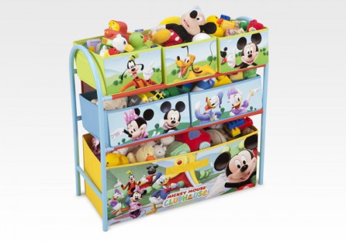 Multi-Boîte de Rangement à Jouets Mickey Mouse