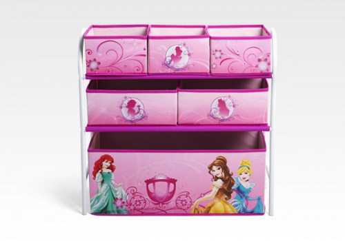 Multi-Boîte de Rangement à Jouets Princesse Disney