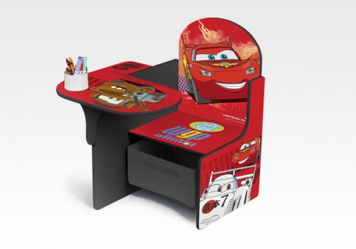 Chaise/Bureau Cars avec Boîte de Rangement