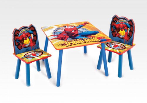 Ensemble Table & Chaises Spider-Man