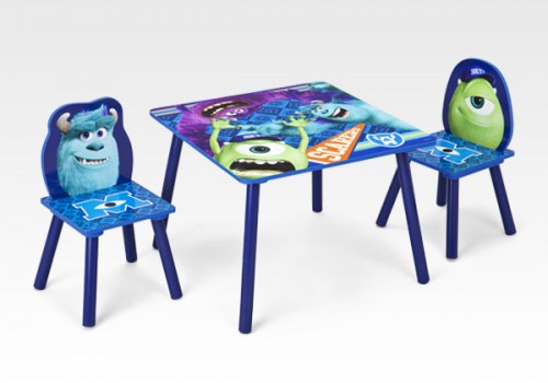 Ensemble Table & Chaises Monstres Academy