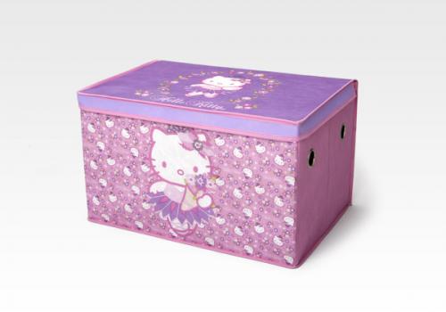 Boîte à Jouets en Tissu Repliable Hello Kitty