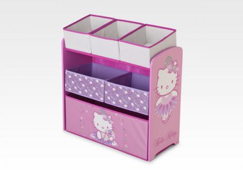 Multi-Boîte de Rangement à Jouets Hello Kitty