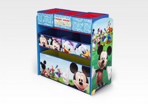 Multi-Boîte de Rangement à Jouets Mickey Mouse