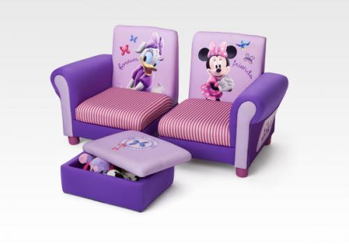 Canapé Rembourré & Pouf Minnie Mouse