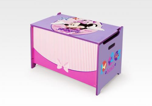 Boîte à Jouets en Bois Minnie Mouse
