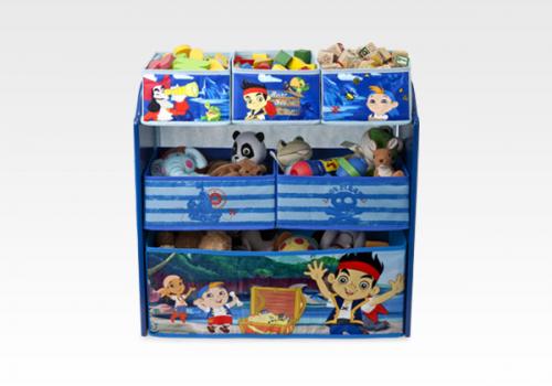 Multi-Boîte de Rangement à Jouets Jake et les Pirates du Pays Imaginaire