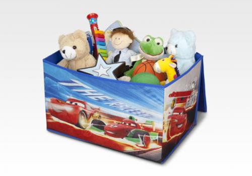 Boîte à Jouets en Tissu Repliable Cars