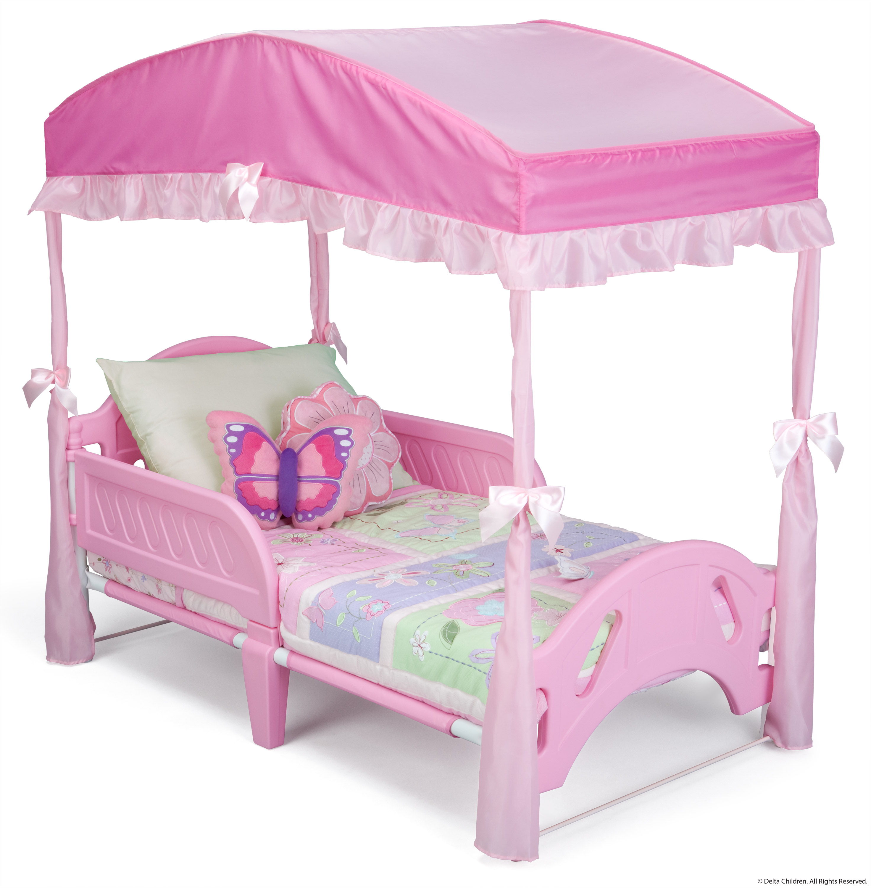 Canopies: Minnie Mouse Toddler Bed With Canopy
